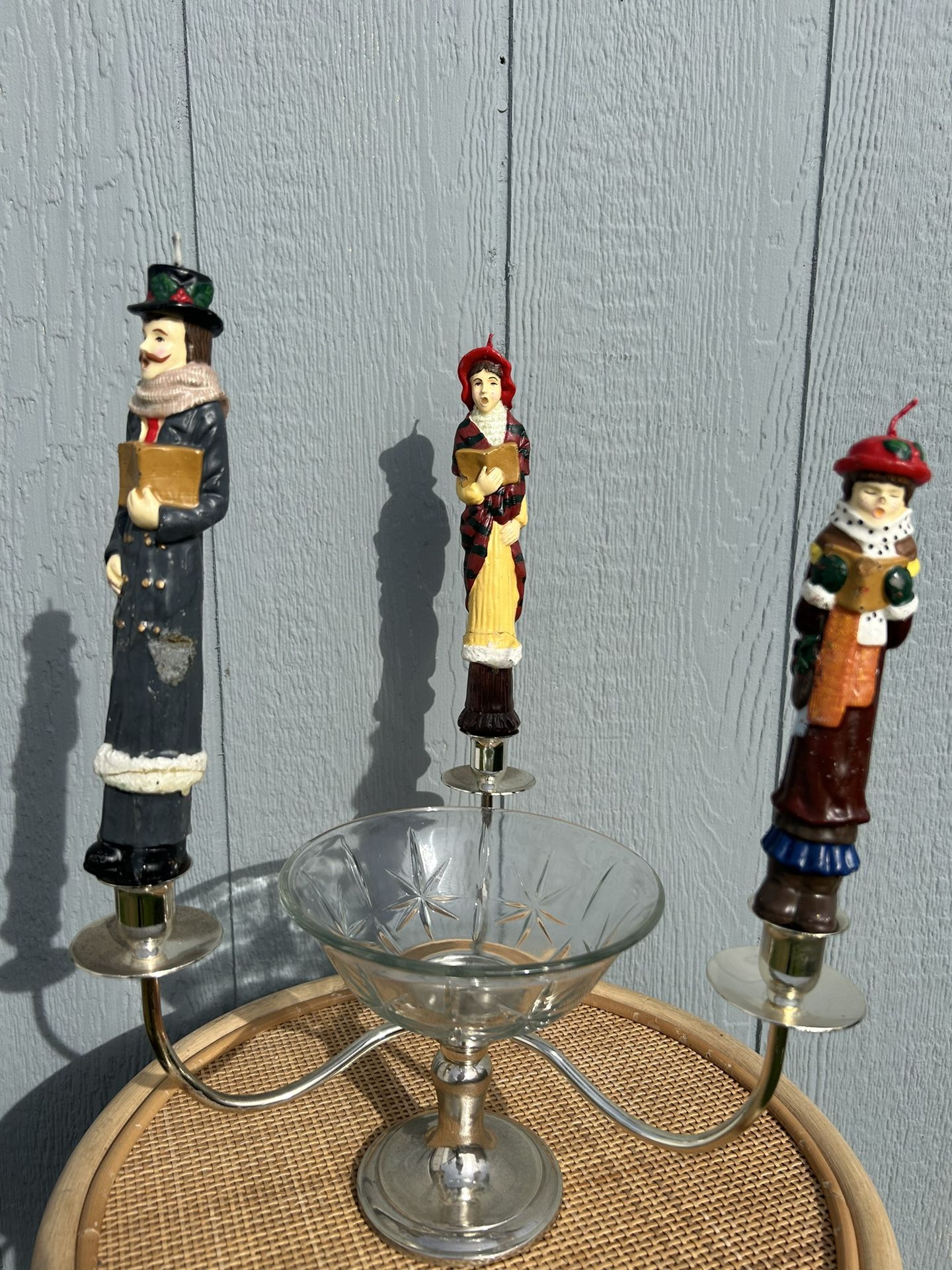 Vintage Christmas Candles