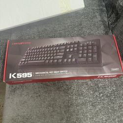K595 Mechanical Hot Swap Switch Gaming Keyboard 