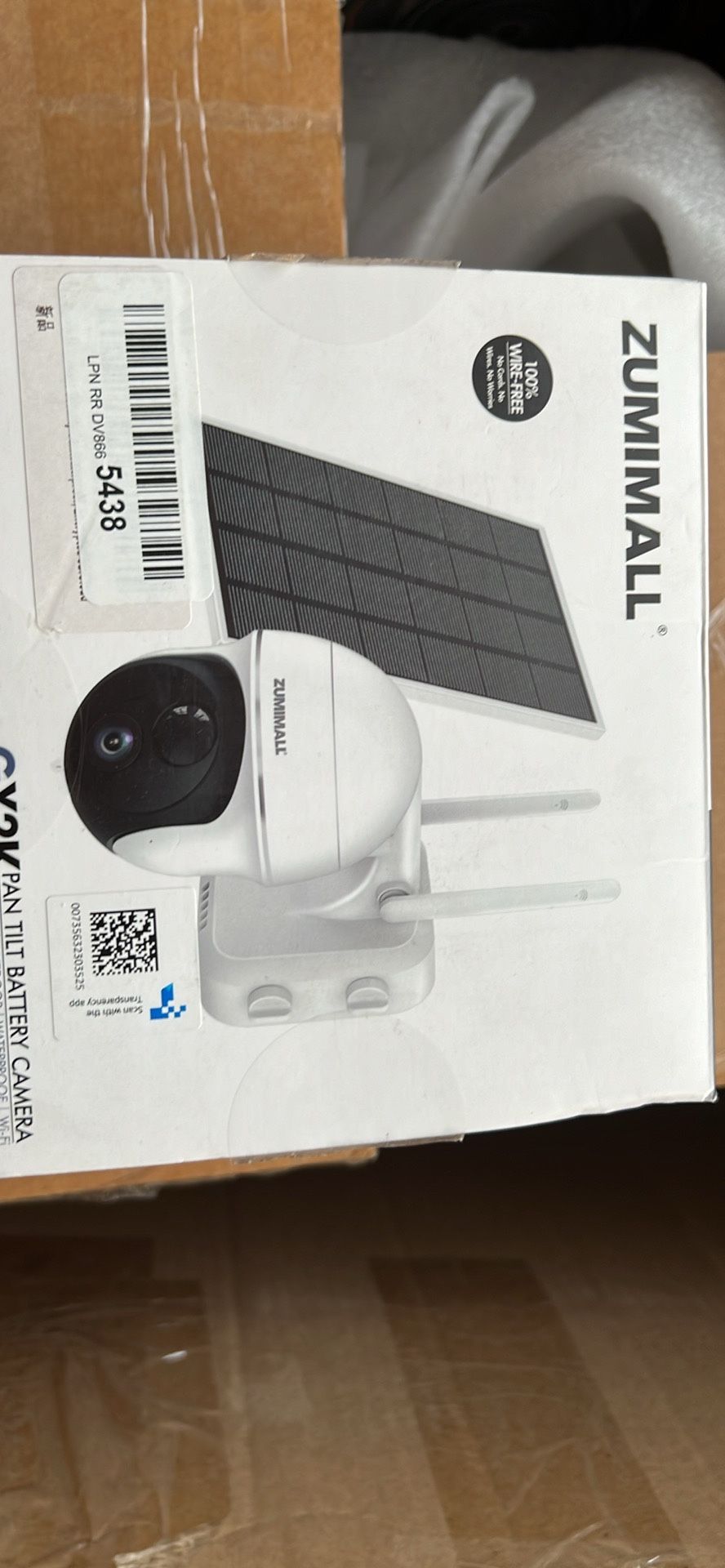 Solar Wireless Security Camera 