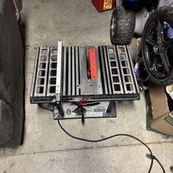 Central Machinery Table Saw