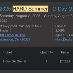 GA HARD SUMMER