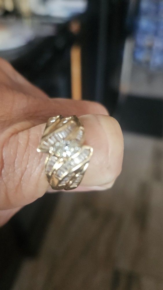 14k Gold 1 Carat Total Weight Diamond