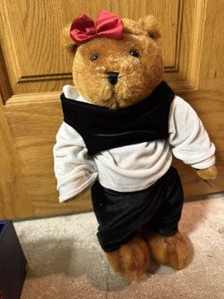 Bear With Clothes And Case