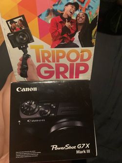 Canon powershot g7x markIII/ Tripod Grip