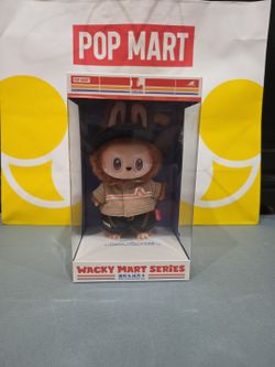 POPMART EXCLUSIVE LABUBU THE MONSTER WACKY MART MANAGER PENDANT
