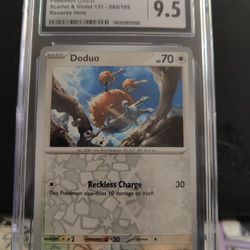 FREE CGC MINT+ 9.5 Doduo (084/165)