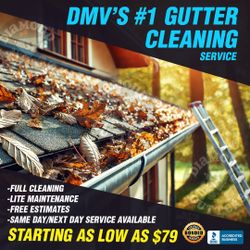 🧼 💎Gutter Cleaning Specials 🍁