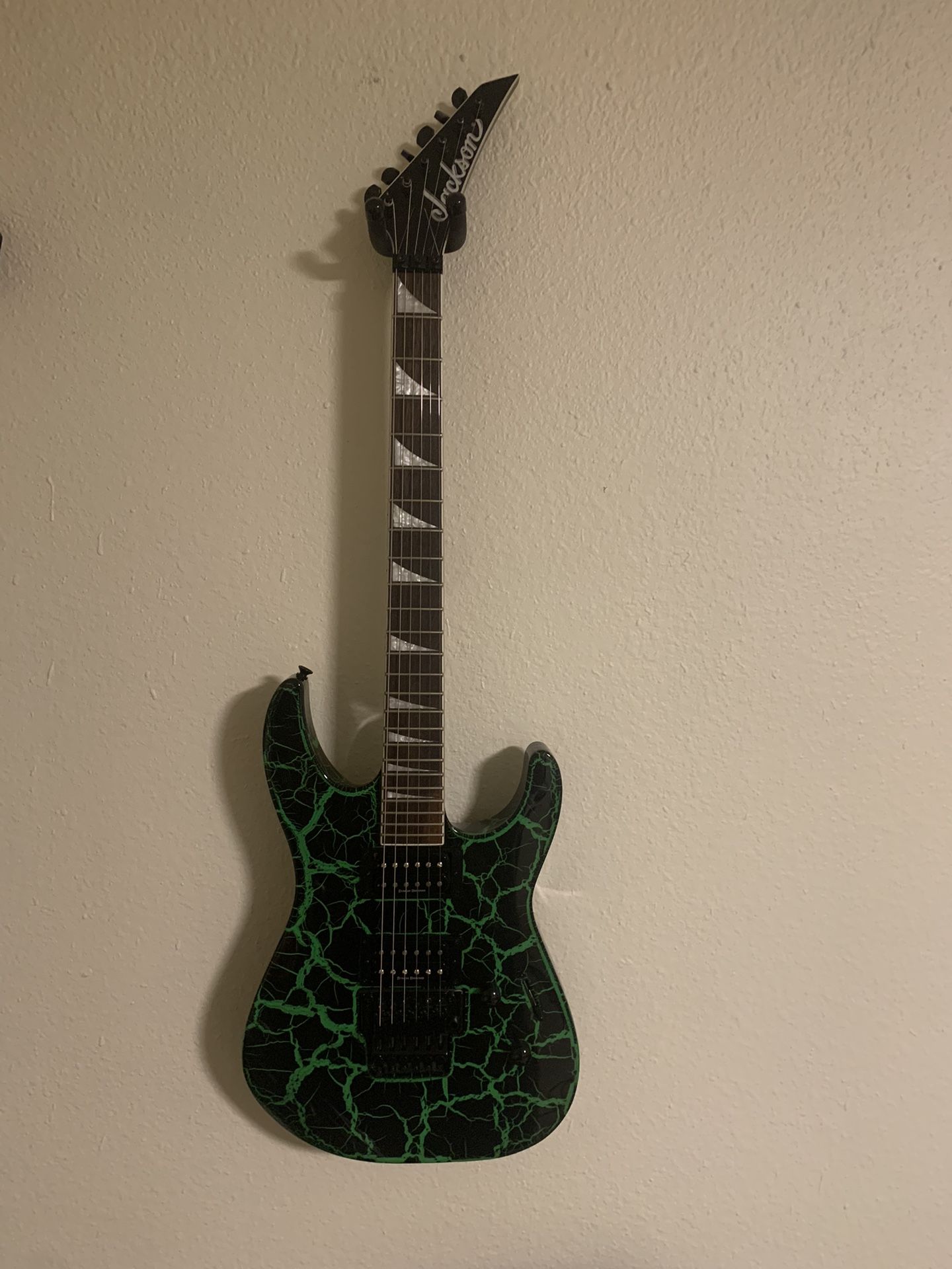 Jackson Soloist SLX Green Crackle