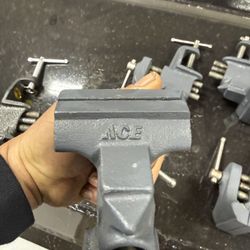 3 in. Cast Iron Clamp-On Vise