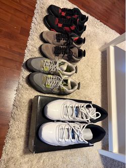 Jordan 4 & 11 size13,14