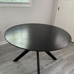 Black Dining Table