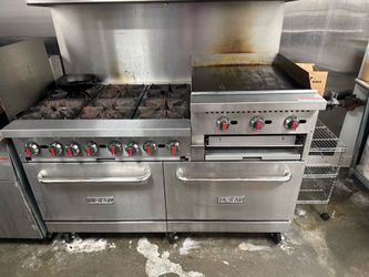 Motak 6 Burner Commercial Stove (ACCEPTING AFTERPAY, KLARNA, AFFIRM)