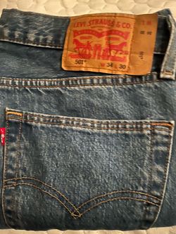 Levi's Medium Wash Straight Leg Jeans