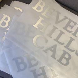 Vinyl Lettering Vehicle/Window/Truck Sign Lecal