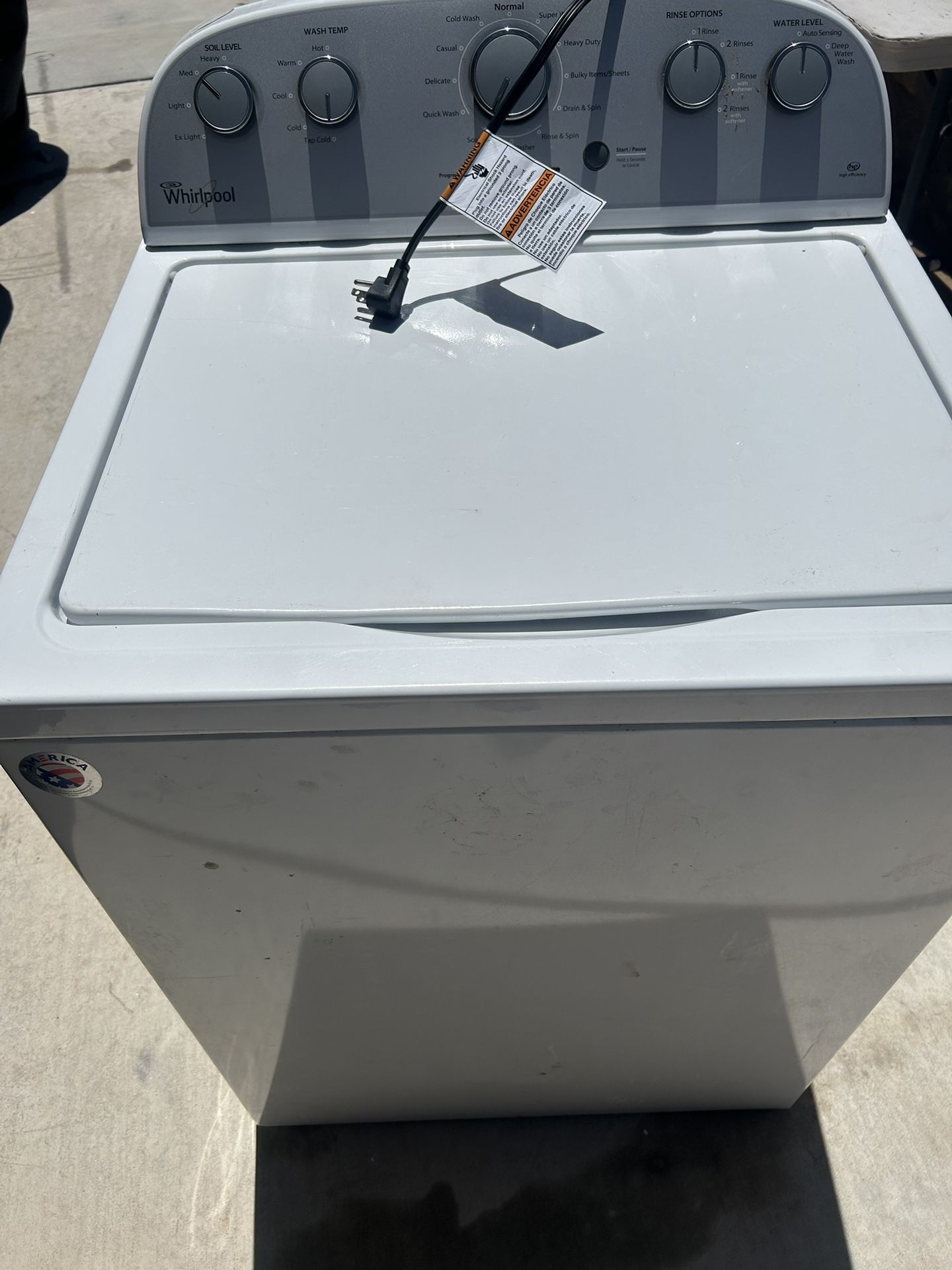 Whirlpool Washer wtw4816fw2