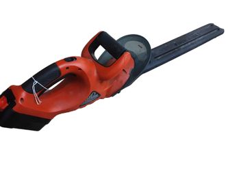 Black And Decker Nht518 Orange Cordless Hedge Trimmer