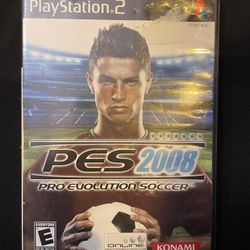 PES 2008: Pro Evolution Soccer - PlayStation 2 - Good Condition