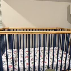 Complete Nursery Sleep Set - Nestig Candy Cloud 3-in-1 Crib + Newton Waterproof Crib Mattress + more