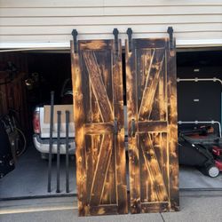  Sliding Barn Doors (free Local Delivery)