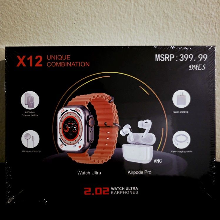 New Smart Watch Ultra with AirPods Pro – in Fitness Tracker