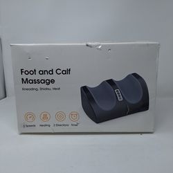 LINGTENG Shiatsu Foot Massager Machine with Heat, Foot and Calf Massager