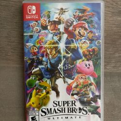 Super Smash Nintendo Switch Game 