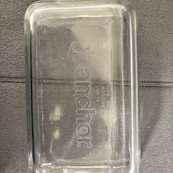 Anchor Glass Loaf Pan