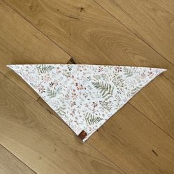 Nature Patterned Small Pet Tie-On Bandana
