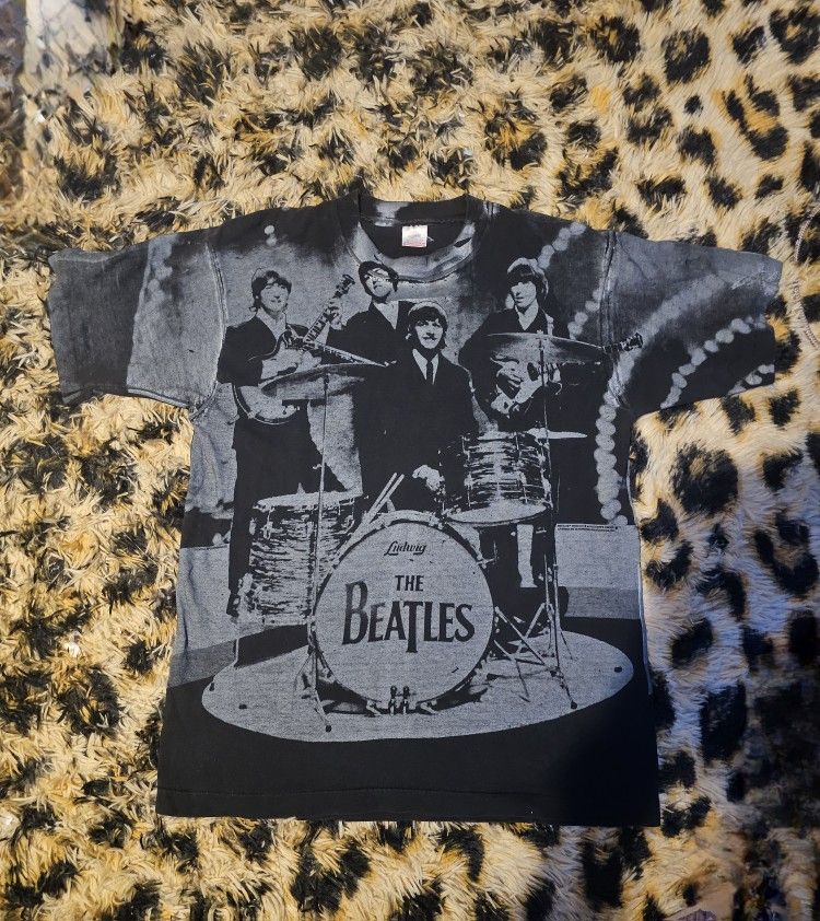 Vintage Aop Beatles Shirt