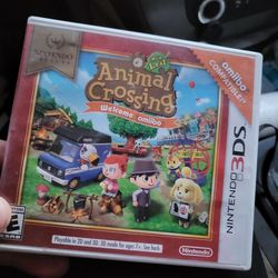 Authentic Nintendo 3ds Animal Crossing New leaf