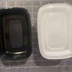 25 - 8” x 5” Storage Containers W/Lid