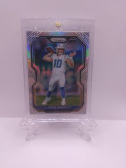 Justin Herbert Rc Silver Prizm