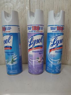 Lysol Disinfectant Sprays