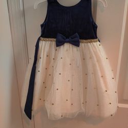 Baby Toddler American Princess Girls Tulle Pearls formal Dress 2T