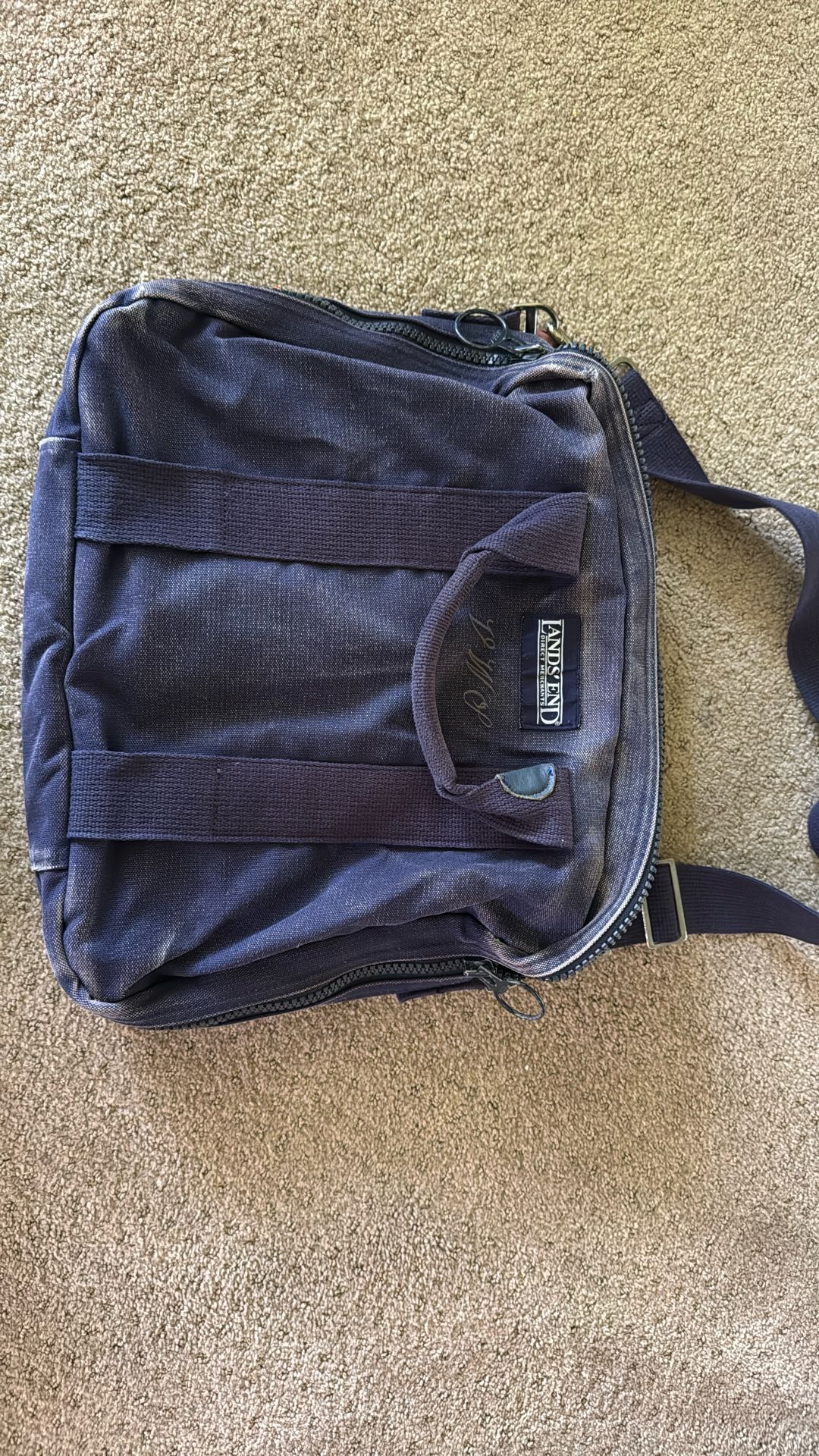 Vintage Lands And Computer Bag