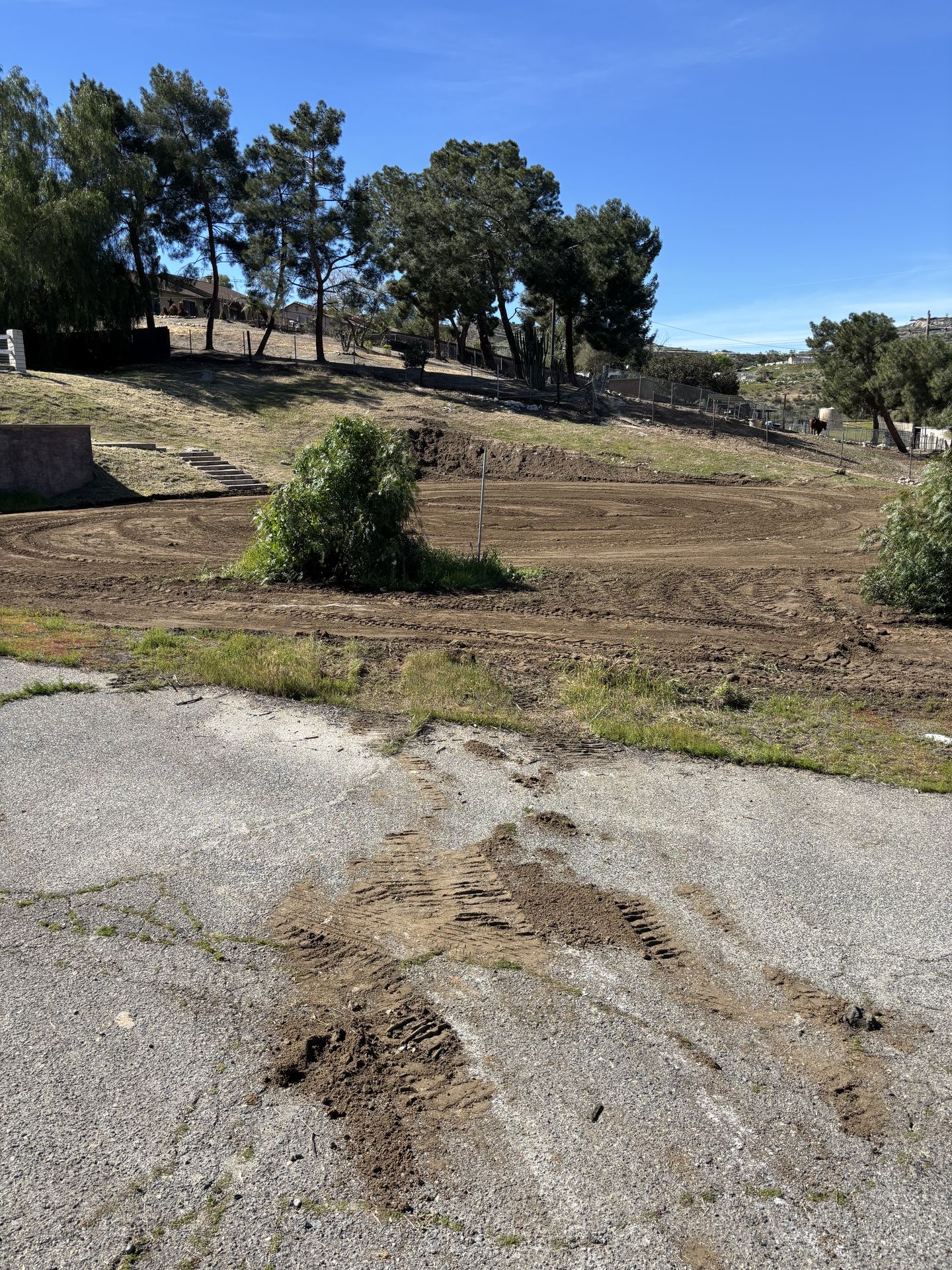 Tractors/workz weedz clearing demo