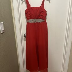 Beautiful Red Dress Size 20 Girls Size 20 