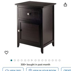 Winsome Eugene Accent Table, Espresso