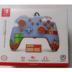 PowerA Enhanced Wired Controller for Nintendo Switch - Super Mario Bros