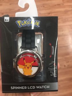 NWT pokemon spinner LCD watch