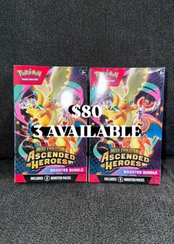 Pokemon Ascended Heroes Booster Bundle