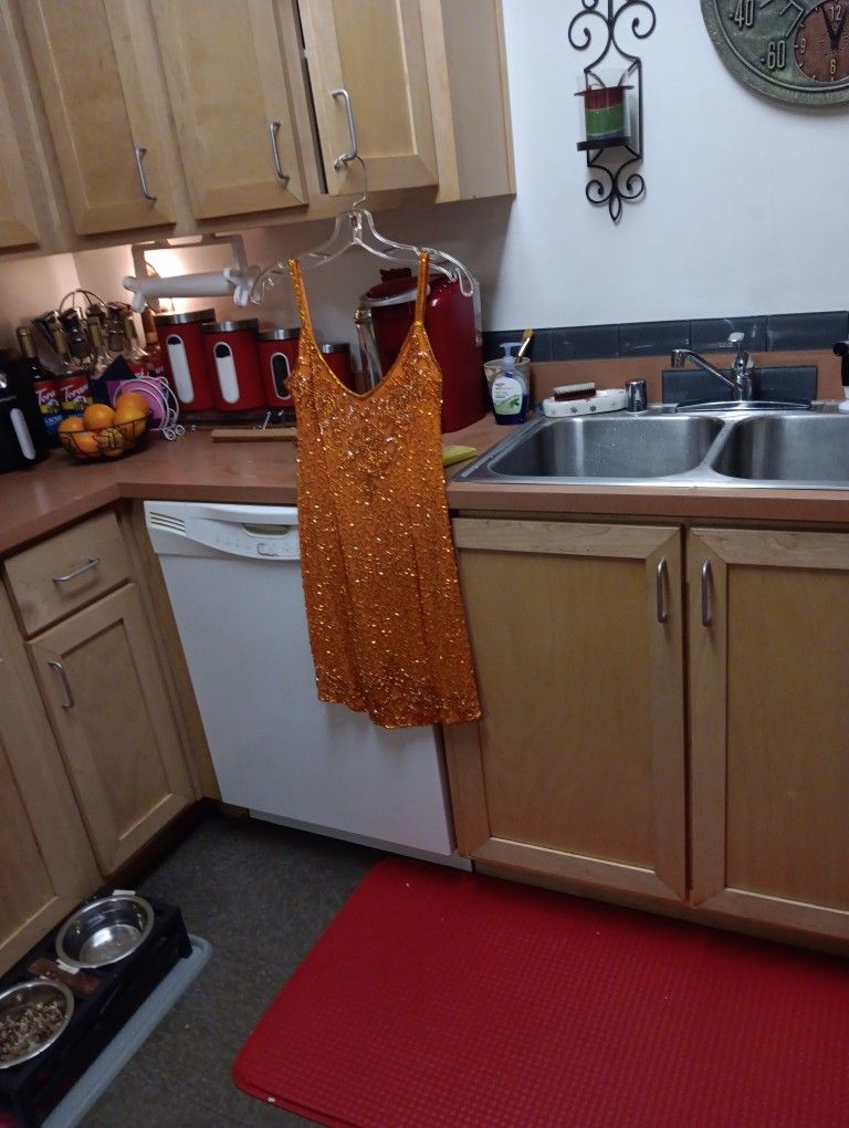 Beautiful Beaded Cocktail Dress