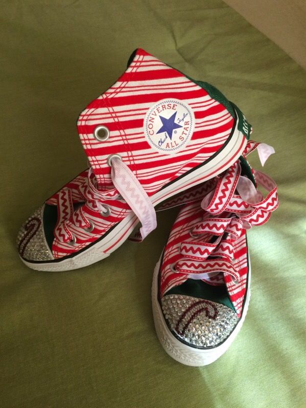 Converse Swarovski sneakers sz 6
