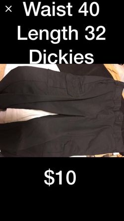Black Cargo Pants dickies
