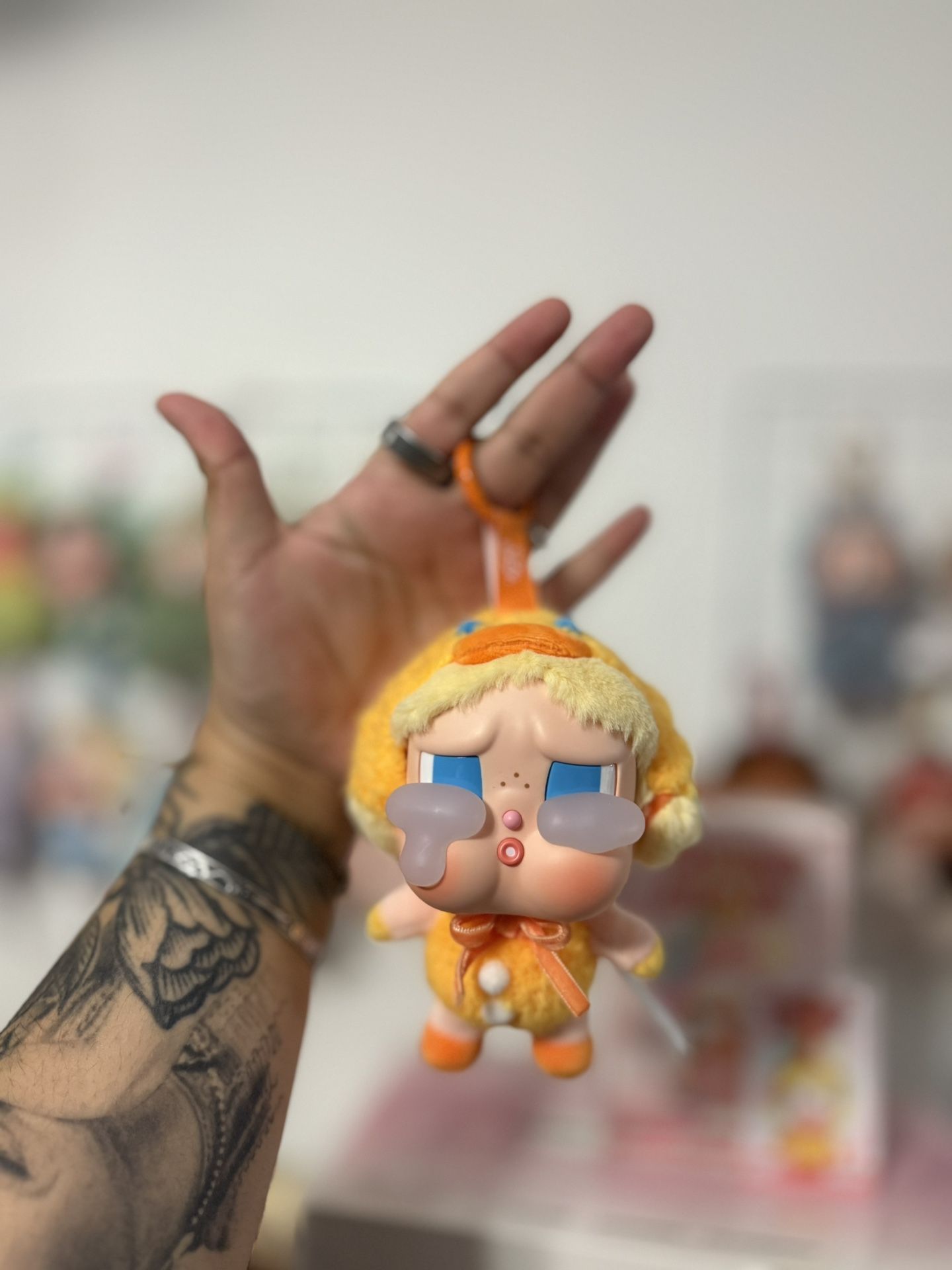 Popmart Crybaby Crying Again Duck You Pendant