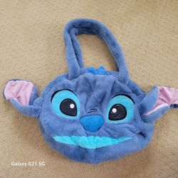 Disney Stitch Plush Tote Bag
