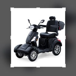 Happybuy Heavy Duty 4-Wheel Mobility Scooters for Seniors & Adults. 500lbs Capacity. 31 Miles Long Range. 3-Speed. 800W All Terrain. 25° Max Climbing 