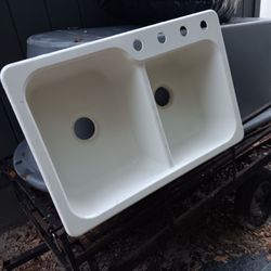 Sterling Hard Plastic Sink 