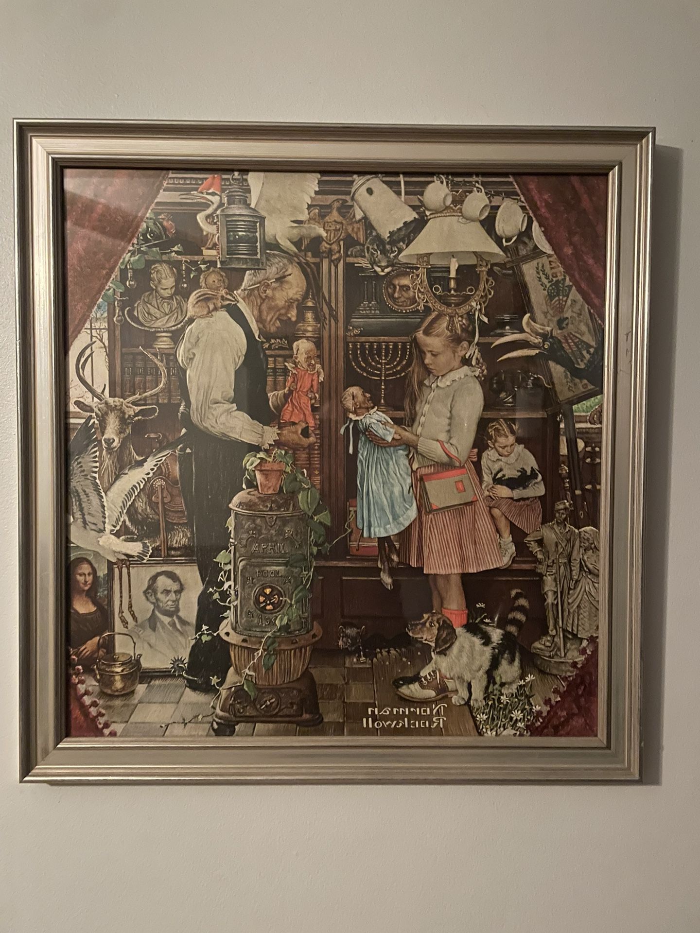 Norman Rockwell - APRIL FOOLS Print