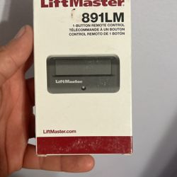 891 Liftmaster One Button Remote